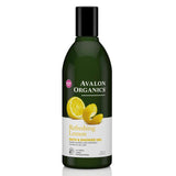 Avalon Organic Lemon Bath & Shower Gel Vegan   355ml