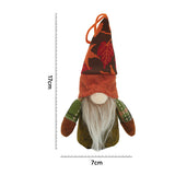 Livingandhome harvest gnome doll with black hat - British product