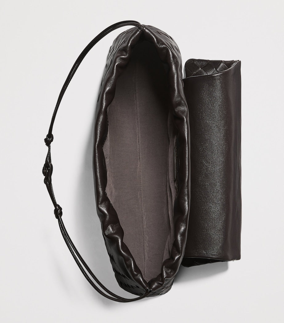 Bottega Veneta leather Giorno shoulder bag 19x33cm, UK version