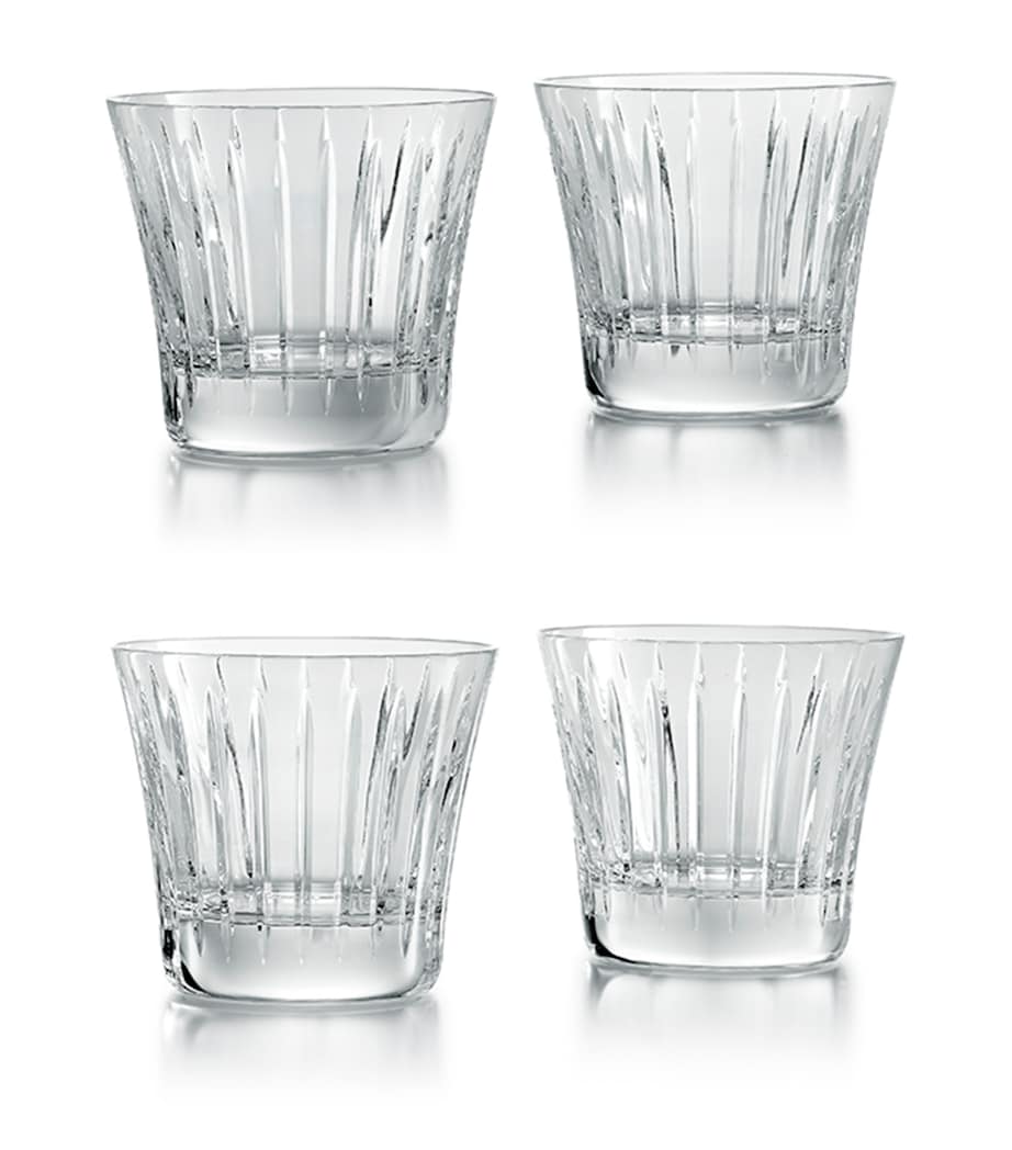 Baccarat anniversary tumblers set of 4 (British brand)
