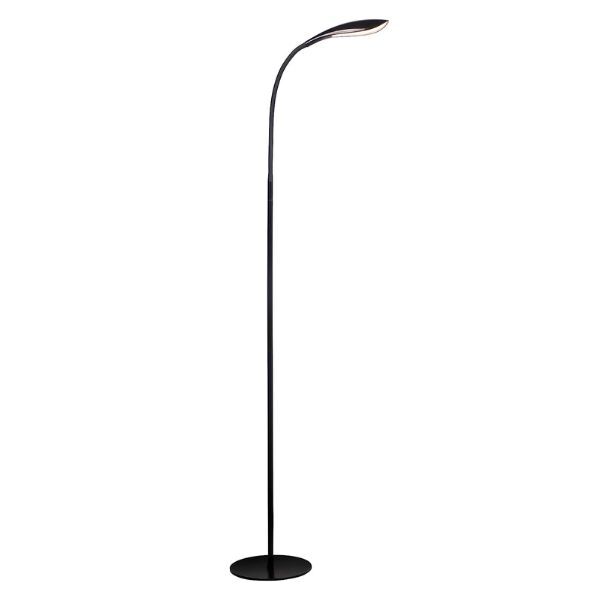 Lifemax LED floor light black, UK version