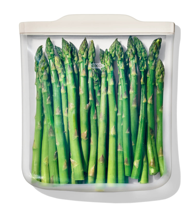 Oxo silicone reusable bag 1.8L, imported from the UK