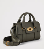 Mulberry mini leather Bayswater top-handle bag - British product