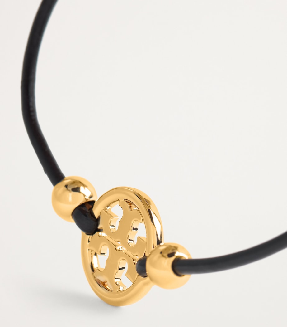 Tory Burch Miller Slider leather bracelet - British product