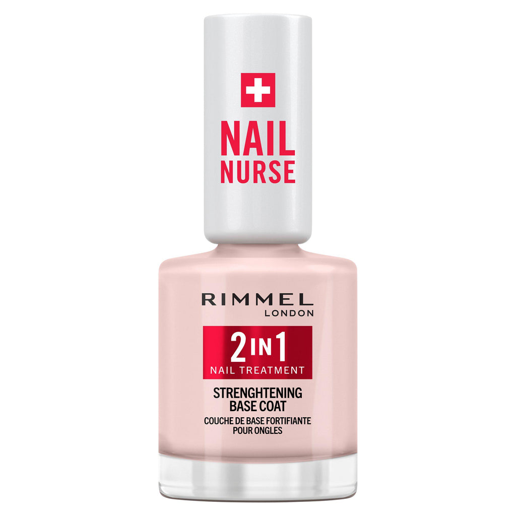 Rimmel London Nail Care 2 in 1 Base Coat & Strengthener