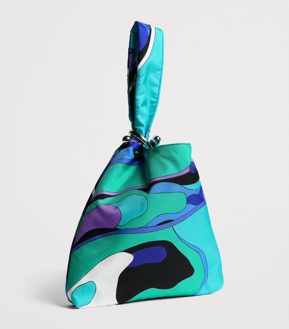 Pucci Silk Orchidee top-handle bag - British product