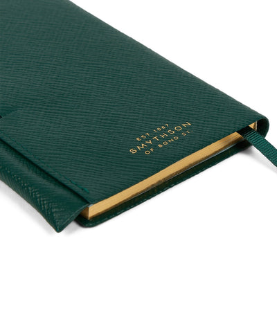 Harrods Panama Leather 2026 Weekly Diary with Slip Pocket and Gold-Tone Pencil- Buy online at McGrocer