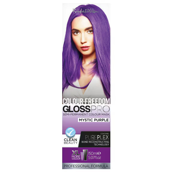 Knight Wilson Mystic Purple semi permanent hair dye imported from the UK