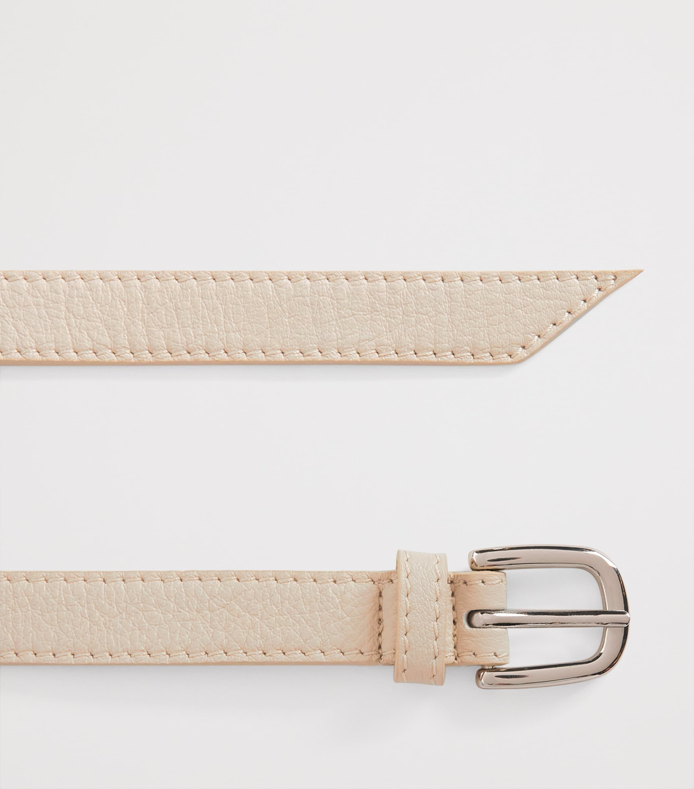 Eleventy leather belt slim 2cm, imported from the UK