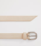Eleventy leather belt slim 2cm, imported from the UK