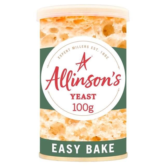 Allinson's Easy Bake Yeast Tin   100g Food Cupboard M&S   