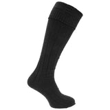 Mens Scottish Highland Wear Wool Socks (1 Pair) (6-11) GOODS Superdrug Black  