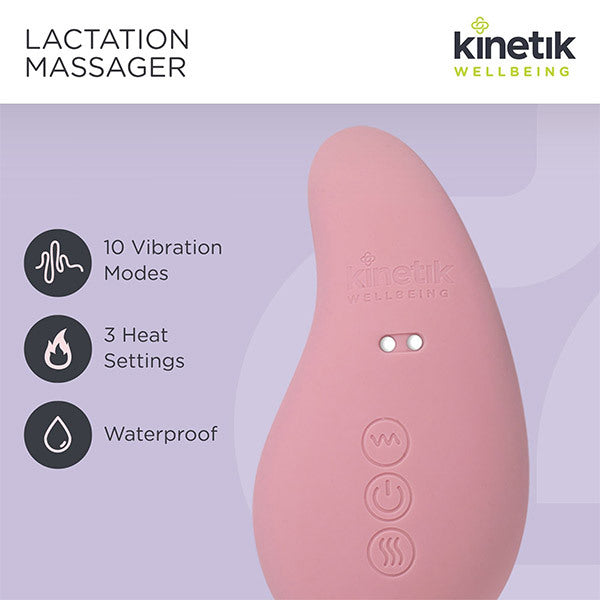 Kinetik Wellbeing Lactation Massager - British product