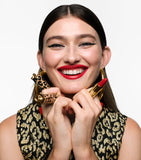 Carolina Herrera leopard print lipstick cap - British product