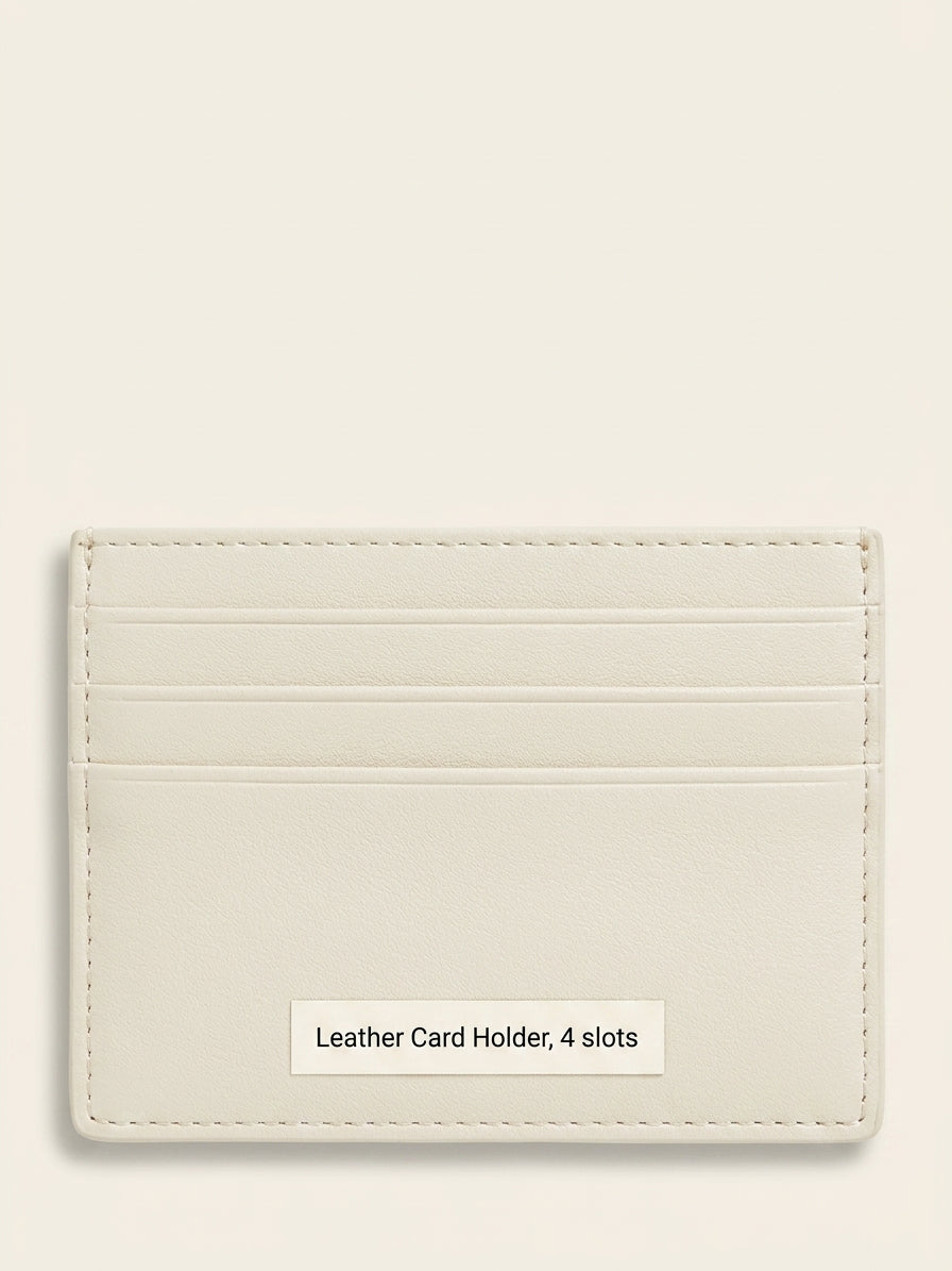 Mulberry classic grain leather credit card slip 7.5x10cm, imported from the UK