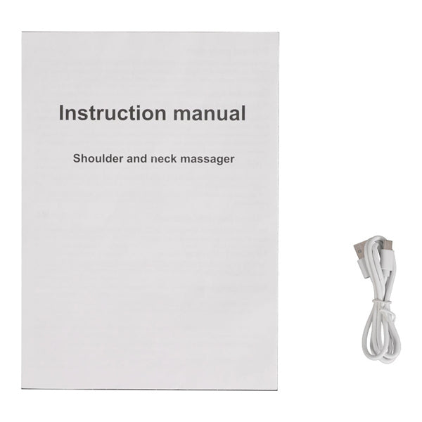 Livingandhome neck and shoulder massager with heat, imported from the UK