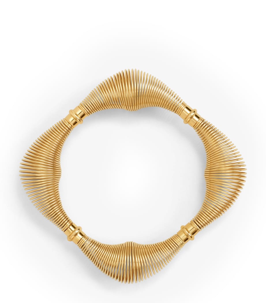 Alaïa Spiral Necklace stainless steel Italian design, imported from the UK