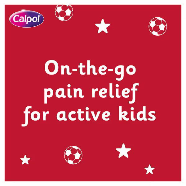 Calpol 6+ Years Fastmelts Strawberry flavour 12 - British product