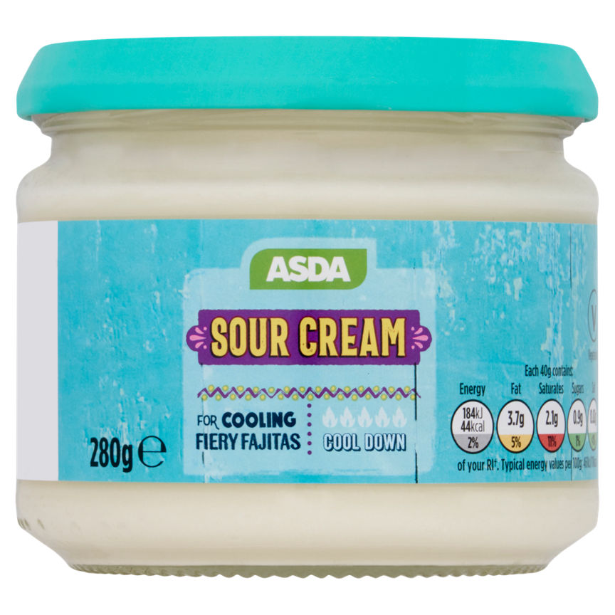 ASDA Sour Cream 280g GOODS ASDA   