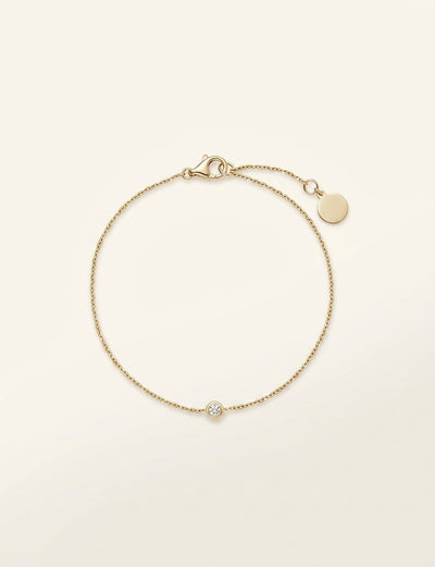 selfridges Cartier d'Amour Small 18ct Yellow Gold 0.09ct Diamond Bracelet- Buy online at McGrocer