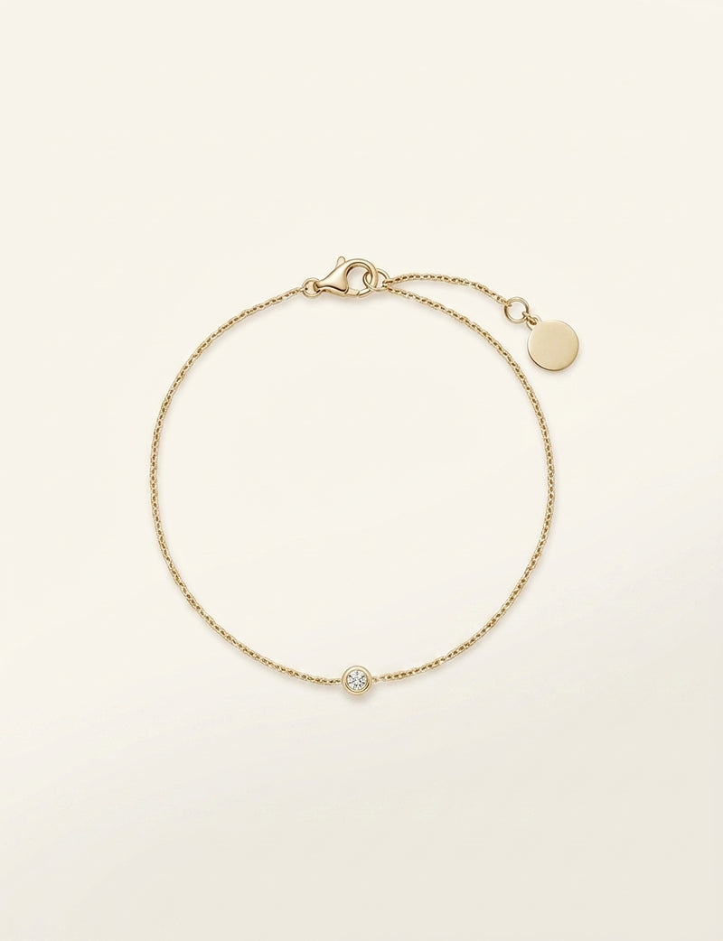 Cartier d'Amour diamond bracelet 18ct yellow gold (British brand)
