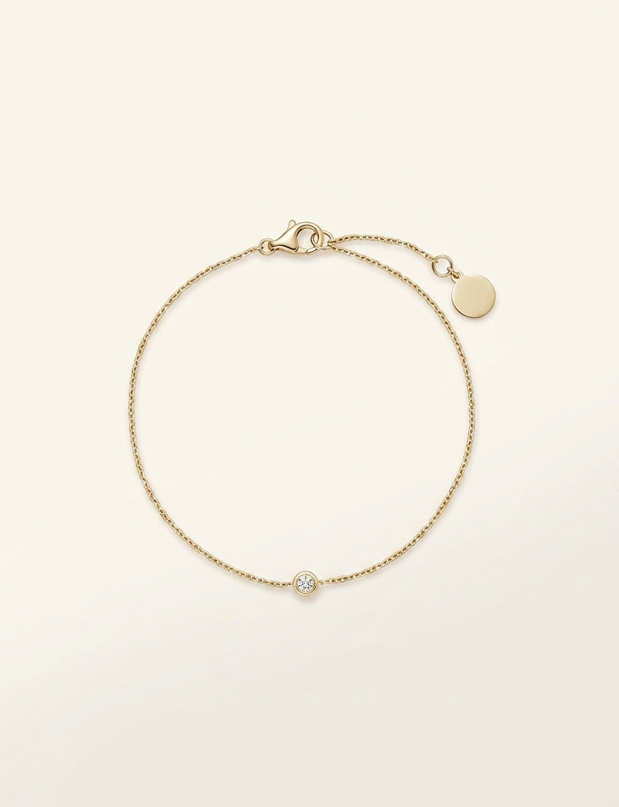 Cartier d'Amour diamond bracelet 18ct yellow gold (British brand)