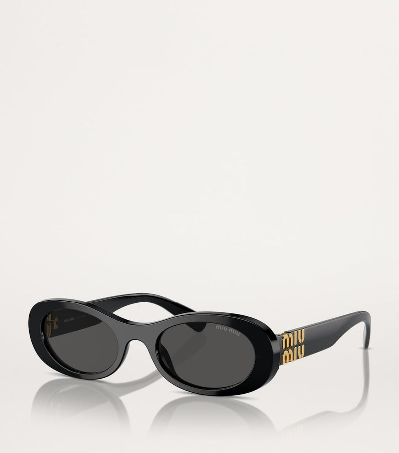 Miu Miu acetate oval sunglasses, UK version