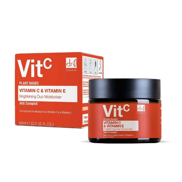 Dr Botanicals Vitamin C and E moisturiser 60ml, imported from the UK