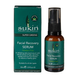 Sukin Super Greens Recovery Serum 30ml Face Oil & Serum Holland&Barrett   