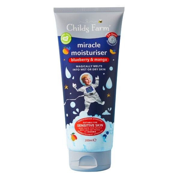 Childs Farm Miracle Moisturiser, Blueberry & Mango 200ml GOODS Superdrug   