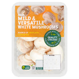 ASDA White Mushrooms 250g (British brand)