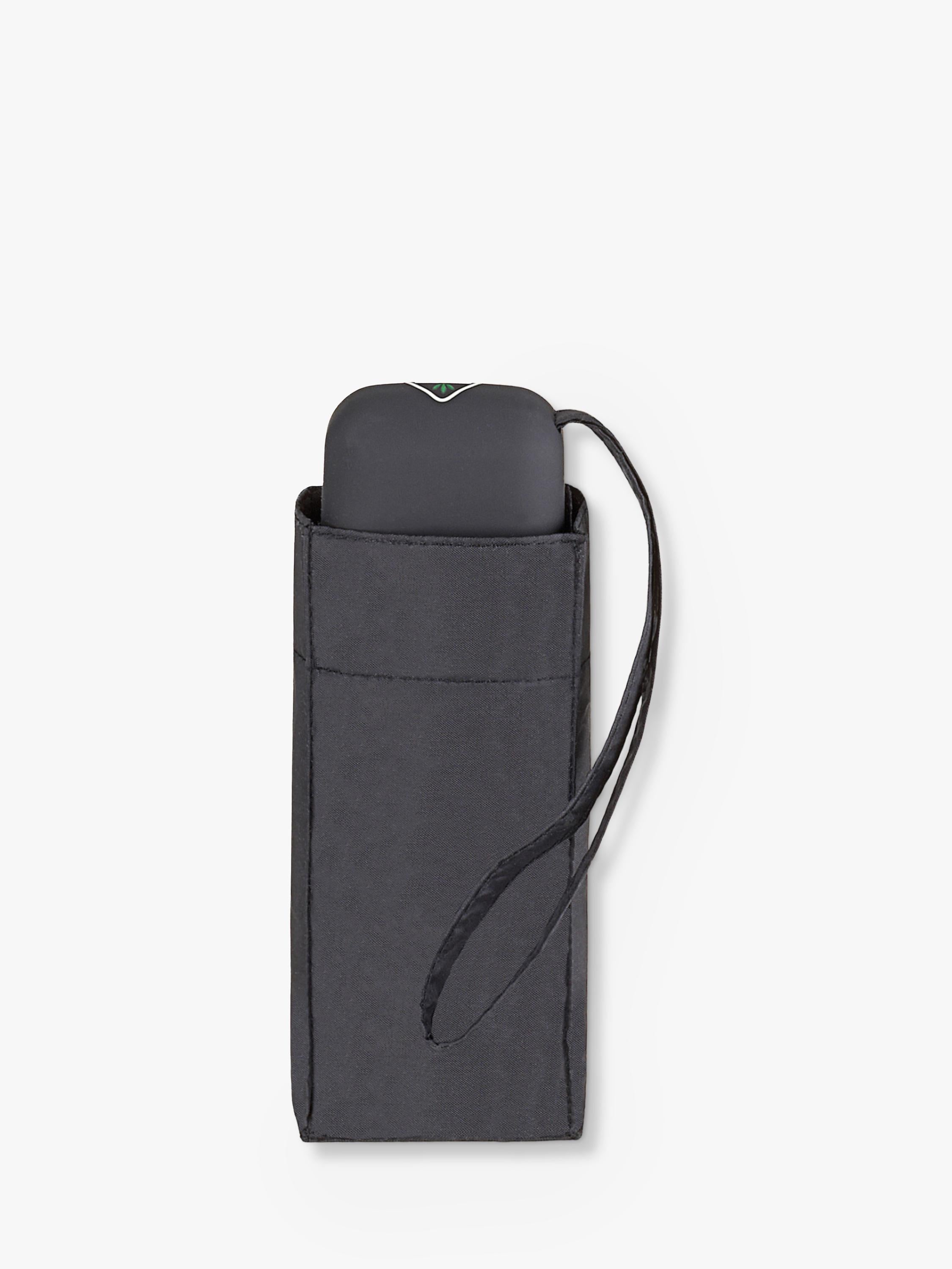 Fulton L500 tiny umbrella black compact design, UK version
