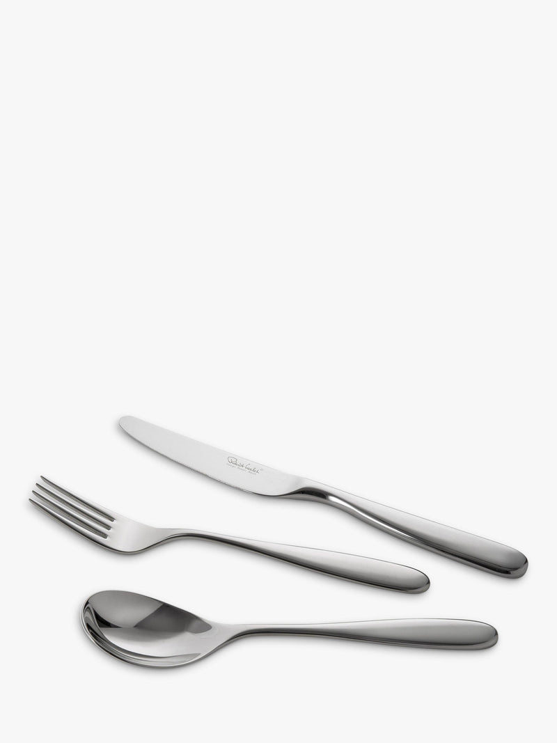Robert Welch Stanton Bright stainless steel cutlery set 44 piece, UK version