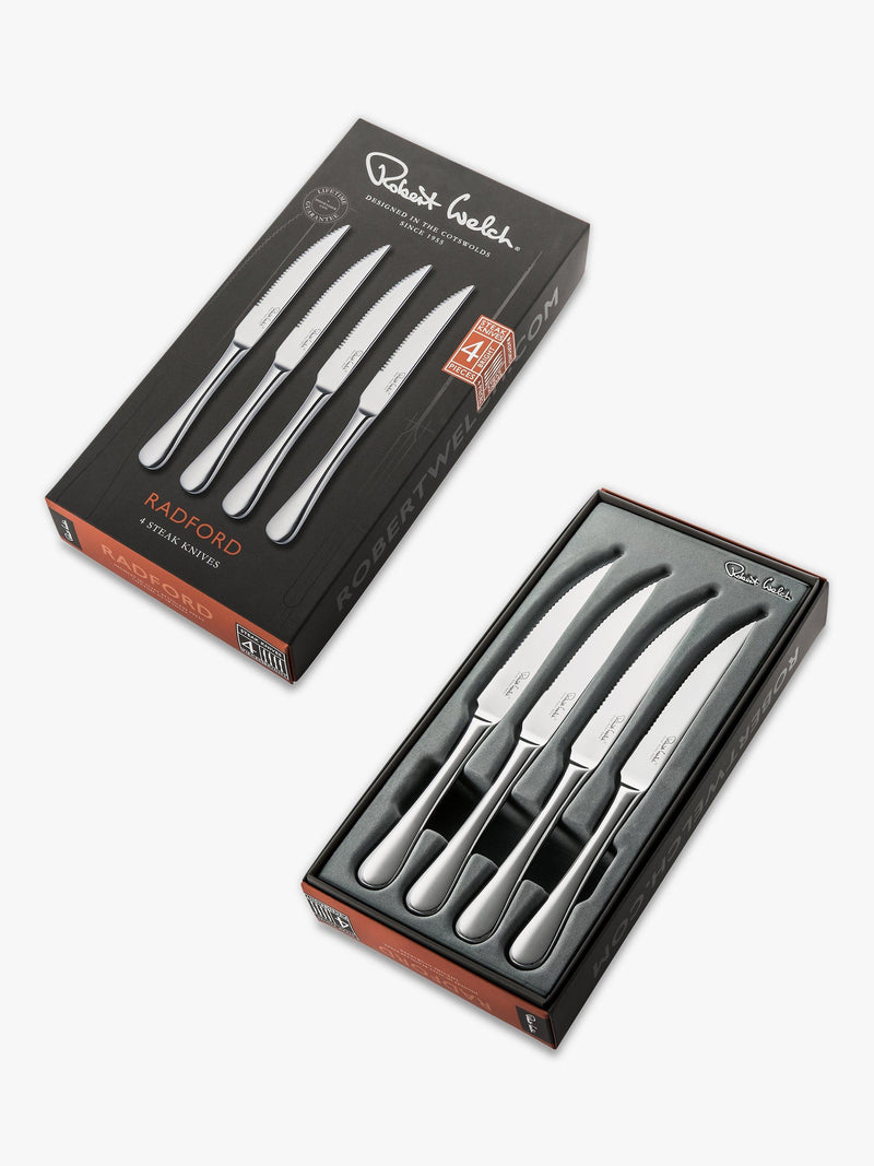 Robert Welch Radford steak knives set of 4, UK version