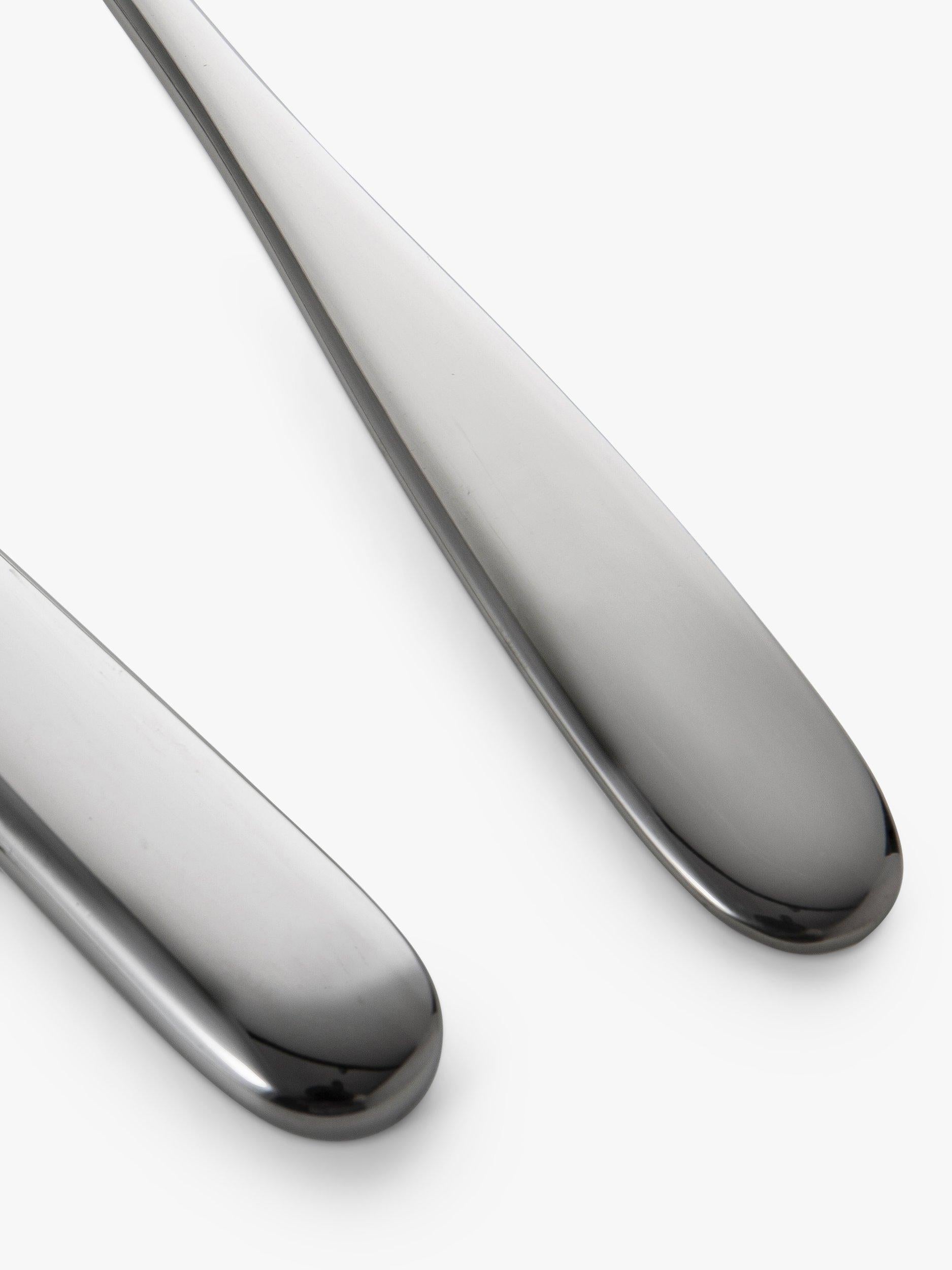 Robert Welch Stanton stainless steel salad servers 2 piece, imported from the UK