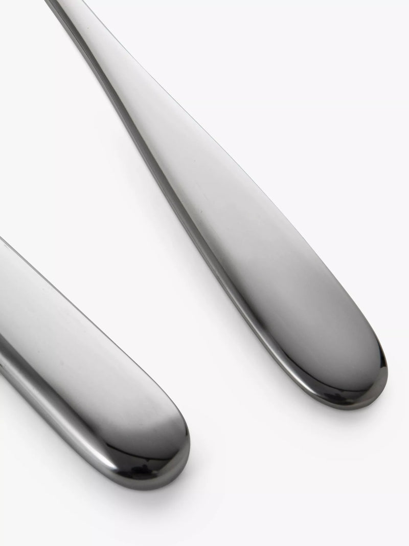 Robert Welch Stanton stainless steel salad servers 2 piece, imported from the UK
