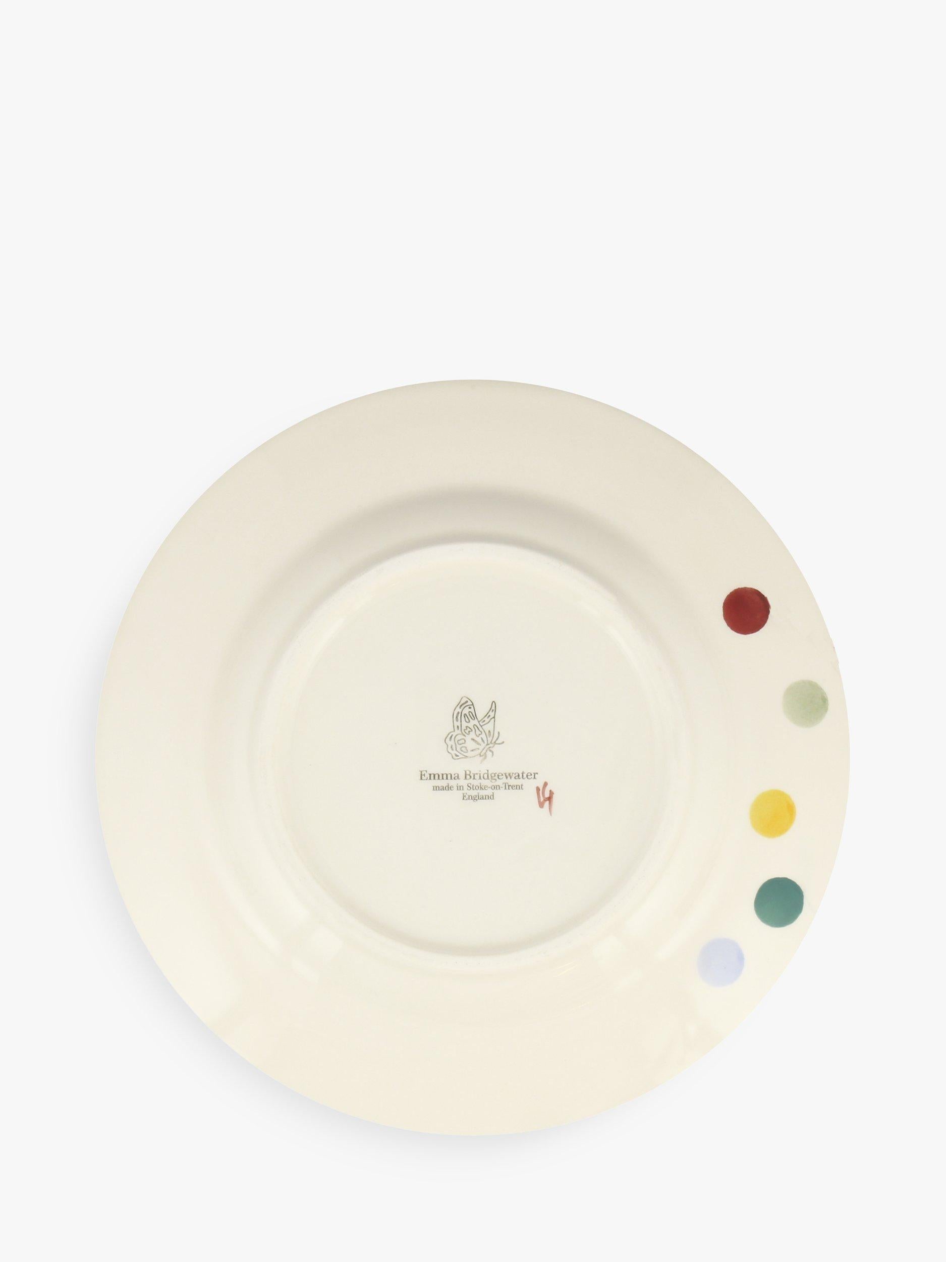 Emma Bridgewater polka dot plate 21.5cm - British product