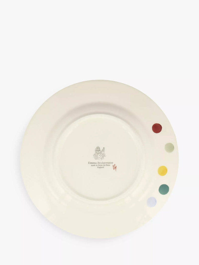 Emma Bridgewater polka dot plate 21.5cm - British product