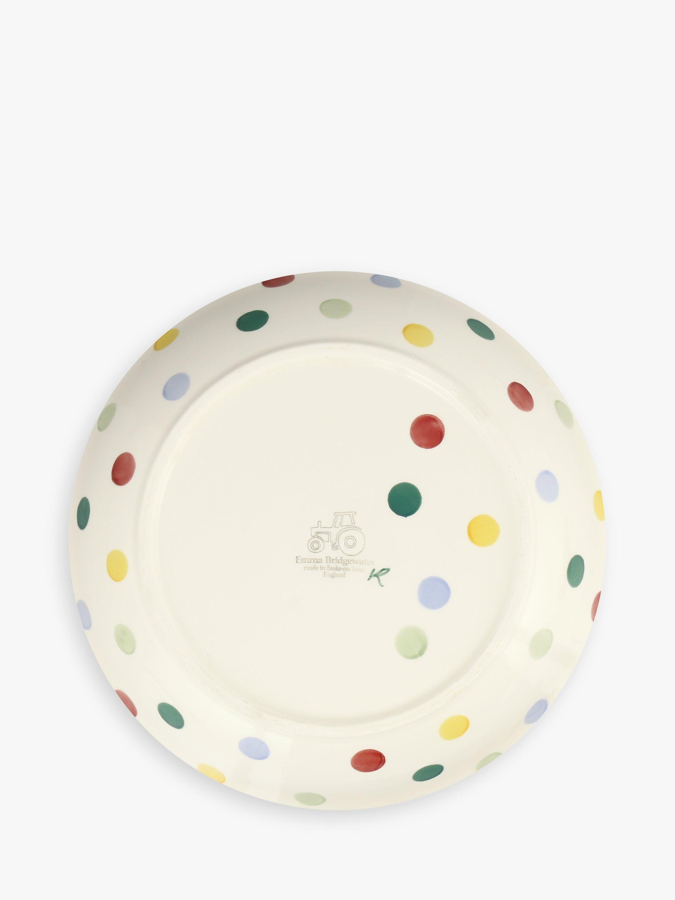 Emma Bridgewater polka dot pasta bowl 23.5cm (British brand)