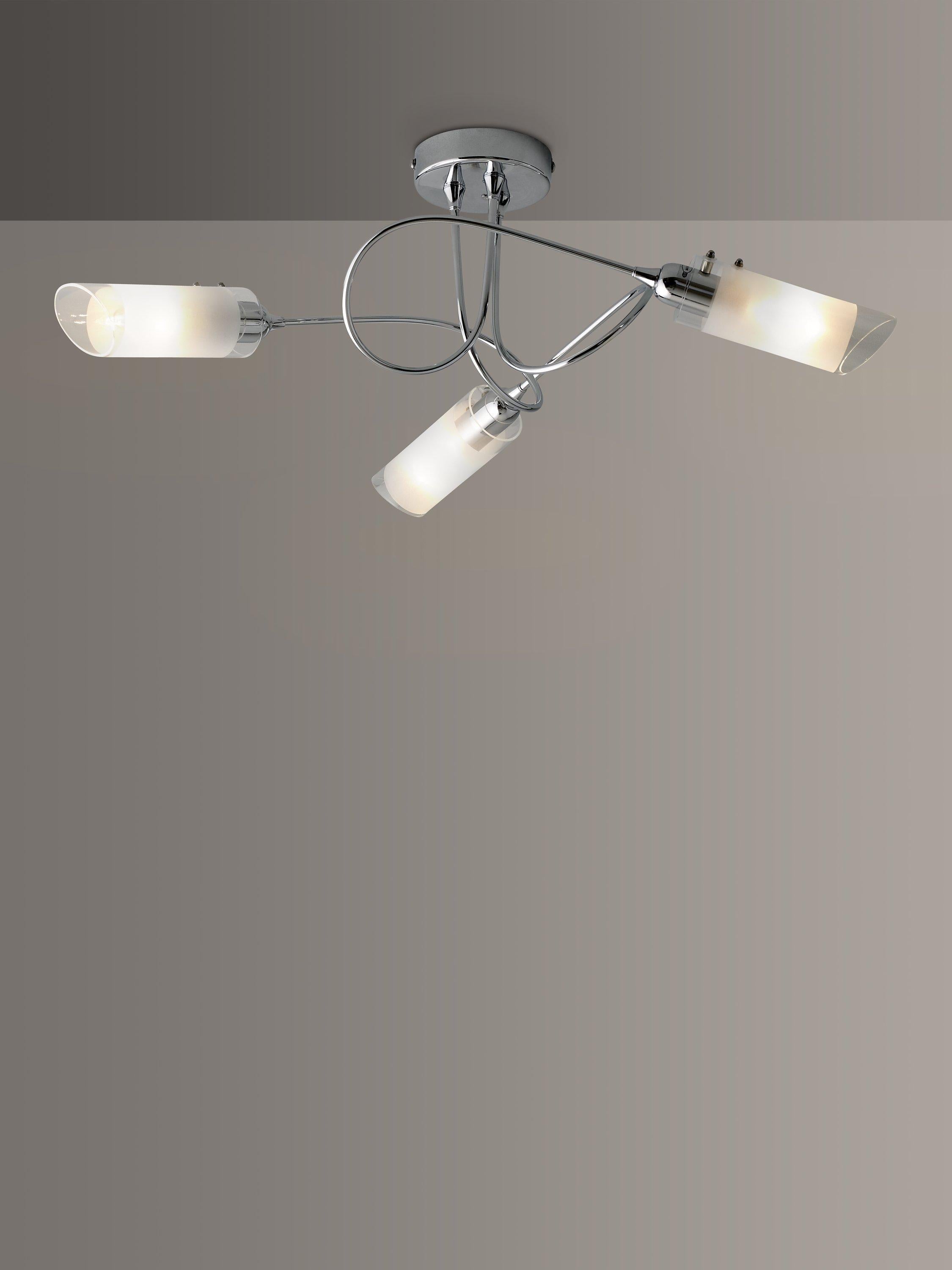 John Lewis Limbo ceiling light chrome (British brand)