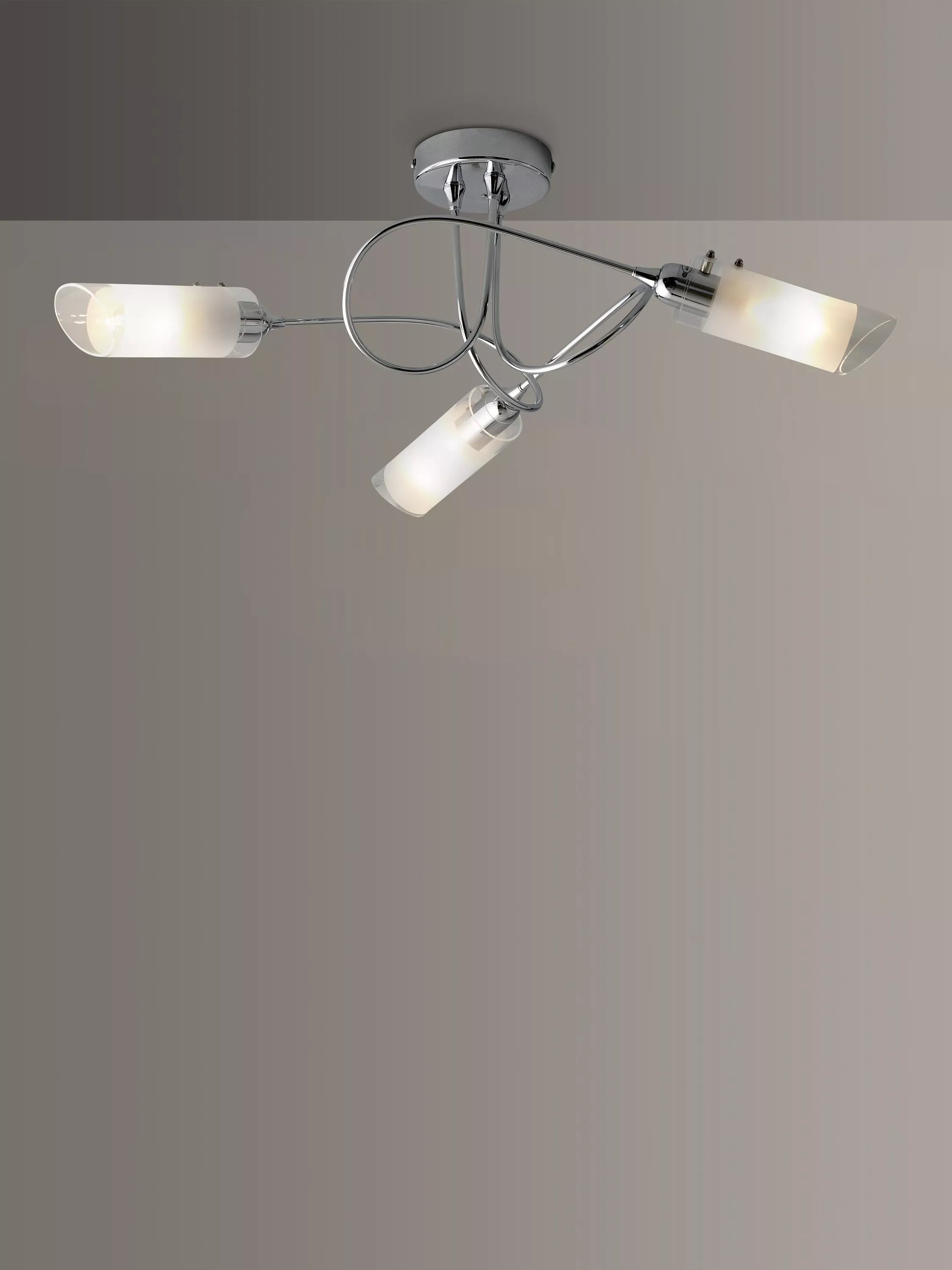John Lewis Limbo ceiling light chrome (British brand)