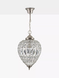 John Lewis Dante small ceiling light clear chandelier - British product