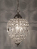 John Lewis Dante small ceiling light clear chandelier - British product