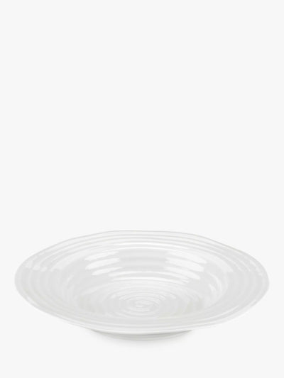 John Lewis Sophie Conran for Portmeirion 25cm Soup Plate, White- Buy online at McGrocer