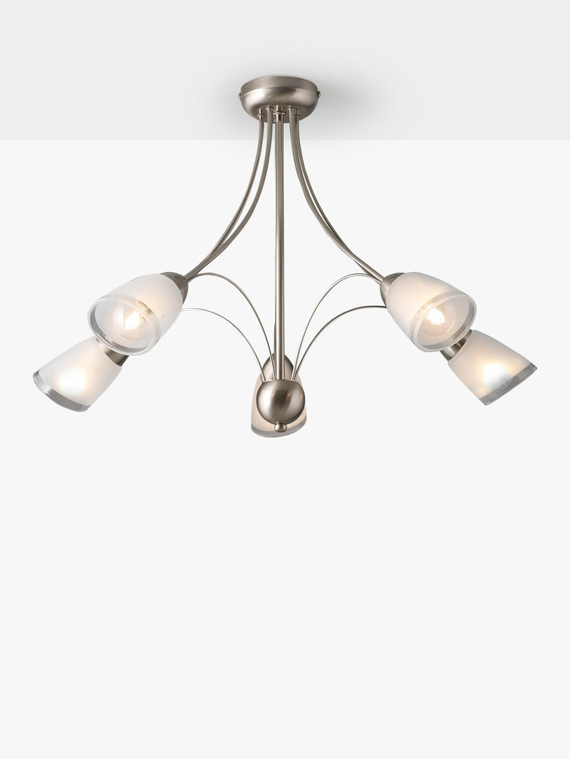 John Lewis ceiling light 5-arm antique finish (British brand)