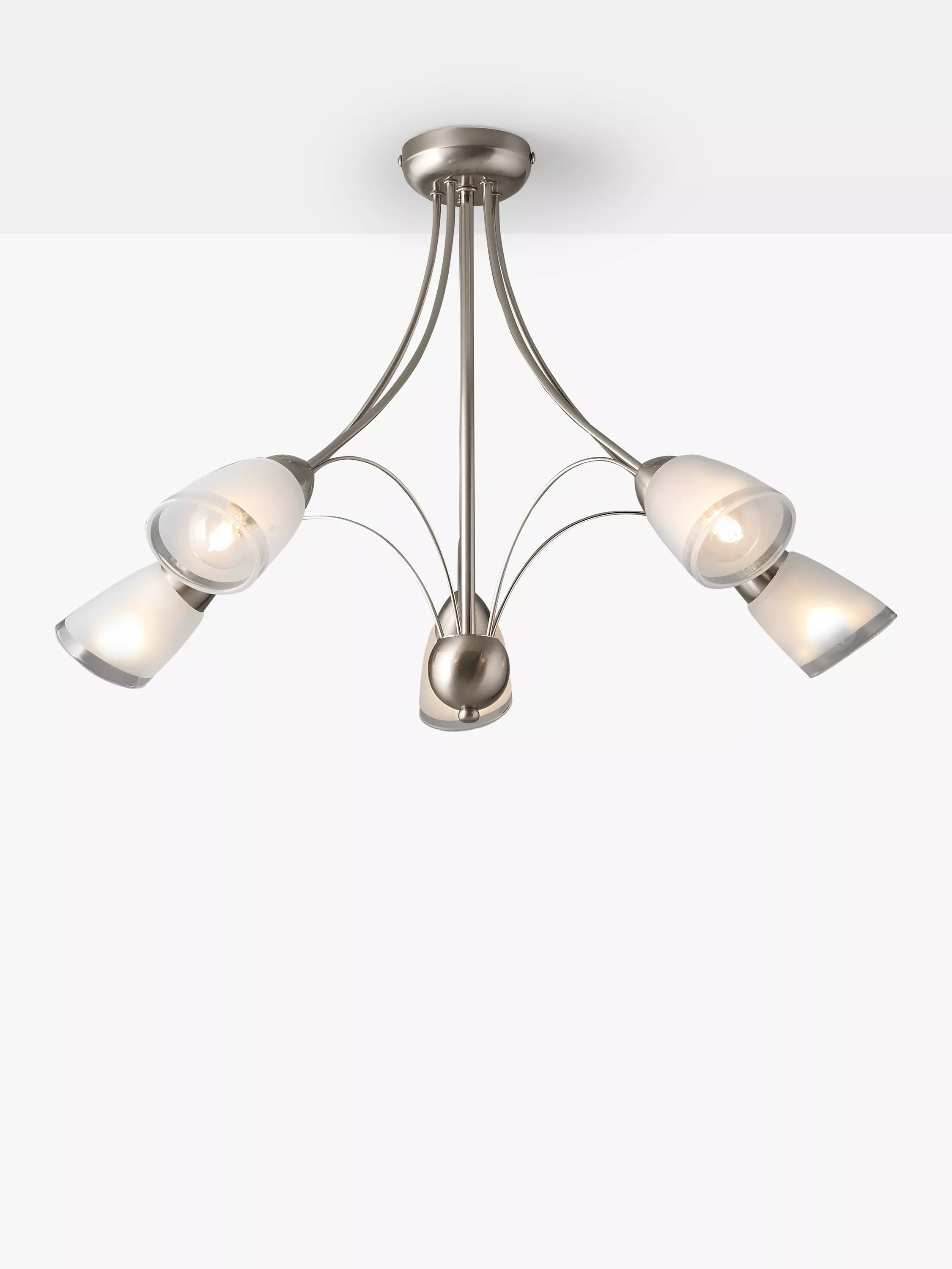 John Lewis ceiling light 5-arm antique finish (British brand)