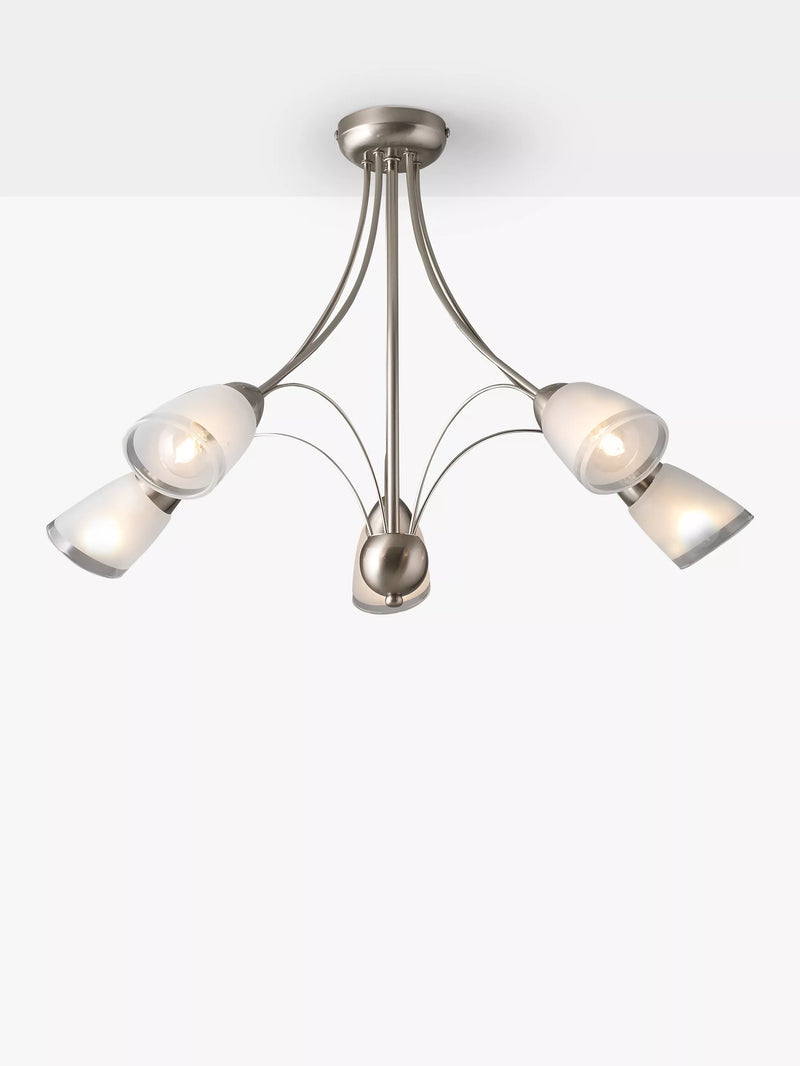 John Lewis ceiling light 5-arm antique finish (British brand)