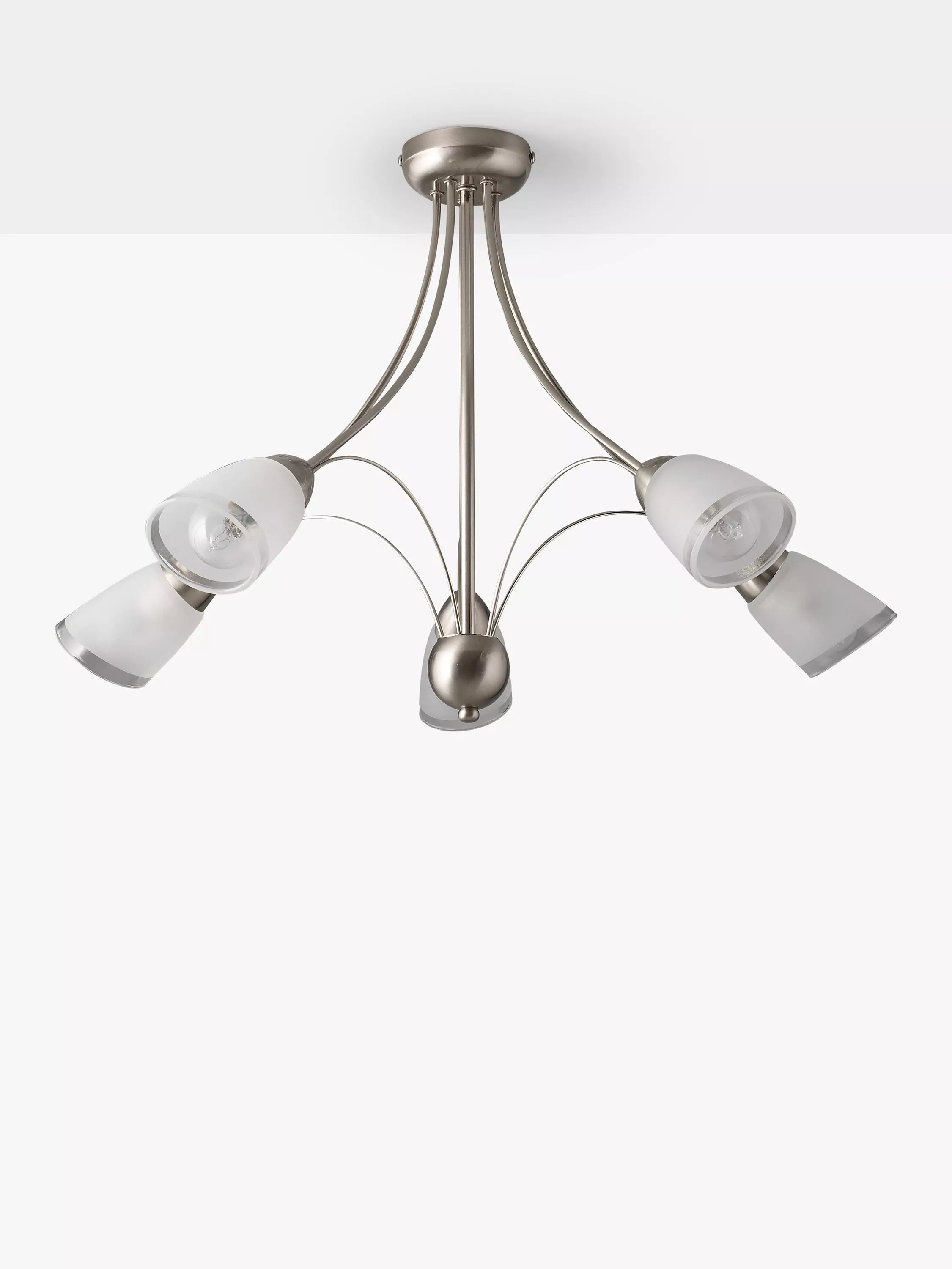 John Lewis ceiling light 5-arm antique finish (British brand)
