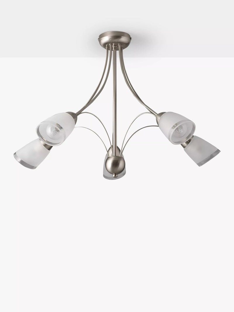 John Lewis ceiling light 5-arm antique finish (British brand)