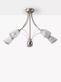 John Lewis ceiling light 5-arm antique finish (British brand)